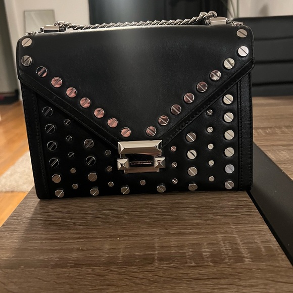 Michael Kors Whitney - large shoulder black leather - Picture 6 of 6